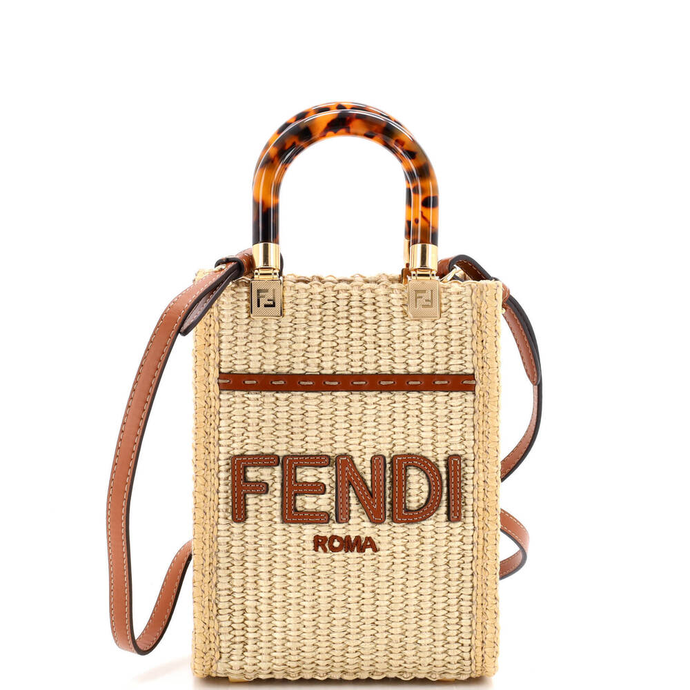 Fendi Mini Sunshine Shopper Tote